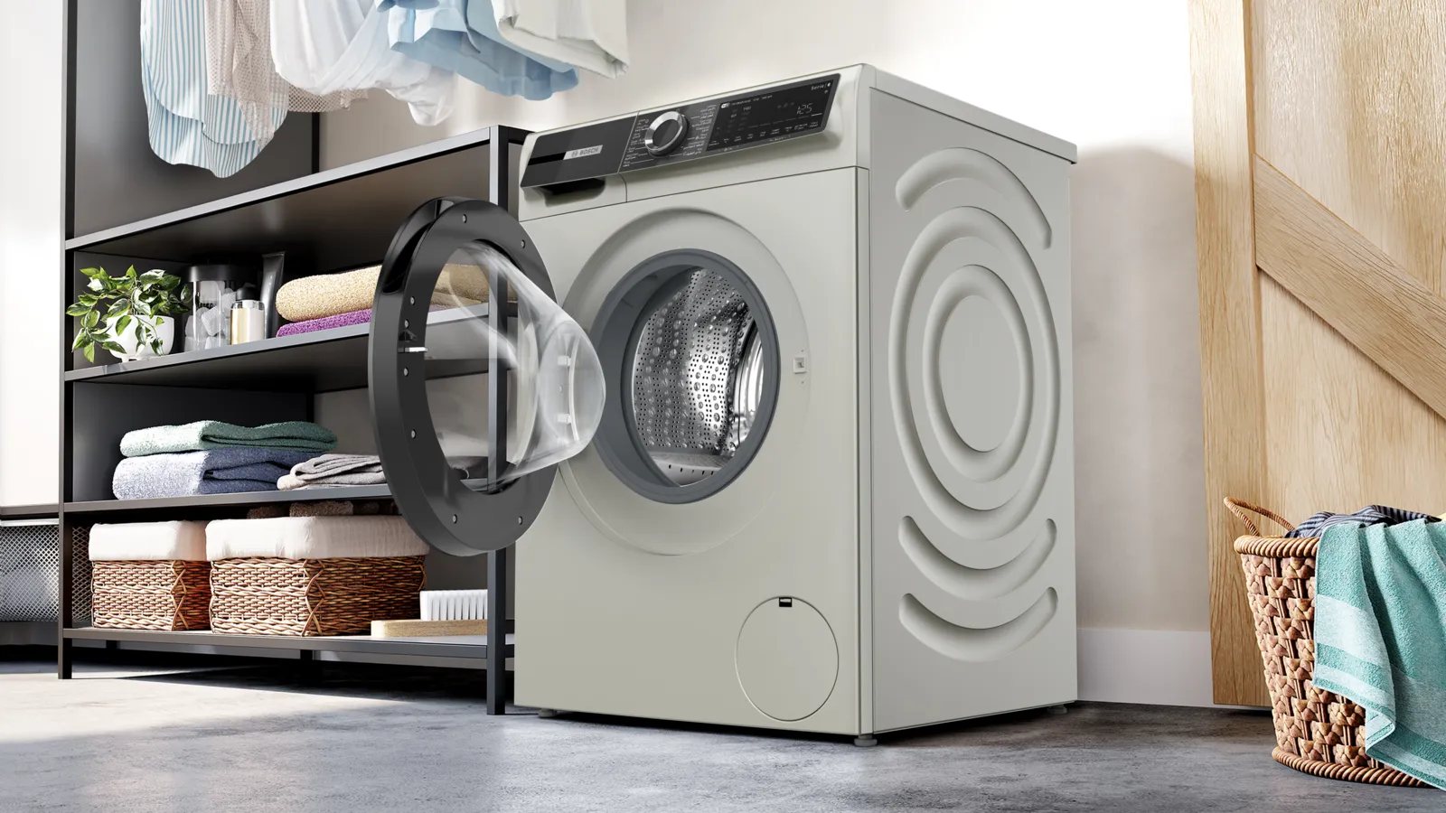 Máy giặt cửa trước: chọn khối lượng giặt bao nhiêu kg là đủ?