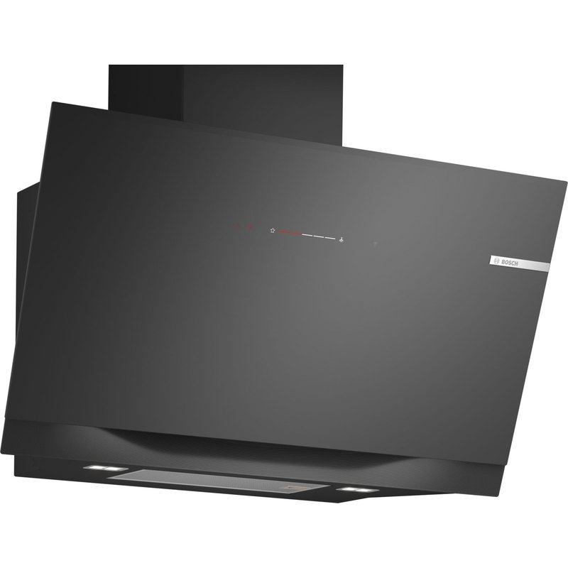 Máy hút mùi Kính Vát- Bosch, 90cm. DWK91LT60- Seri 4 - Màu Đen